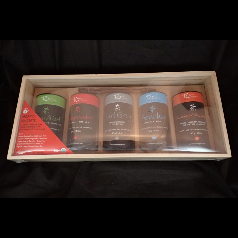 Touch Organic Tea Crate - New